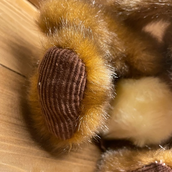 First & Main Stuffed Toy Plush Rabbit “Rare Hare” Brown & White - Picture 6 of 10